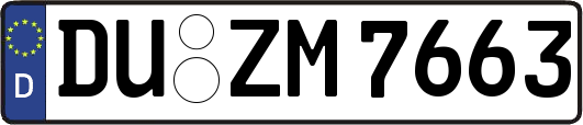 DU-ZM7663