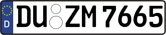 DU-ZM7665