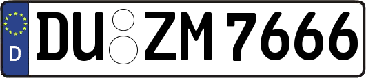 DU-ZM7666