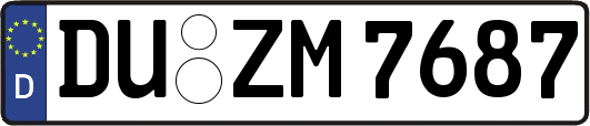 DU-ZM7687