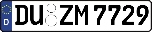 DU-ZM7729