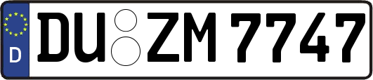 DU-ZM7747