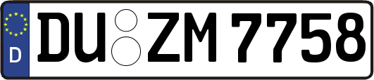 DU-ZM7758