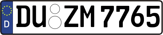 DU-ZM7765