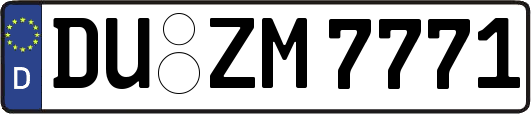 DU-ZM7771