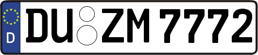 DU-ZM7772