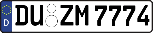 DU-ZM7774