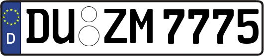 DU-ZM7775