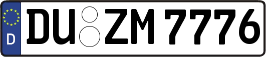 DU-ZM7776