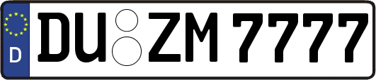 DU-ZM7777