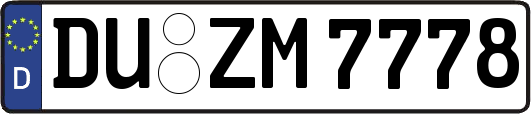 DU-ZM7778