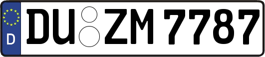 DU-ZM7787