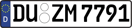 DU-ZM7791