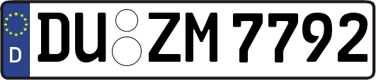 DU-ZM7792