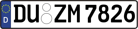 DU-ZM7826