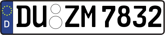 DU-ZM7832