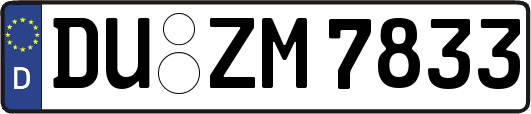 DU-ZM7833