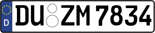 DU-ZM7834