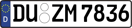 DU-ZM7836