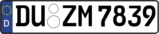 DU-ZM7839