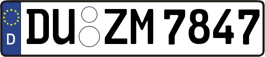 DU-ZM7847