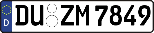 DU-ZM7849