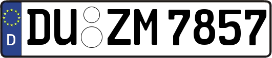 DU-ZM7857