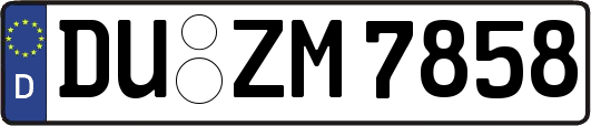 DU-ZM7858