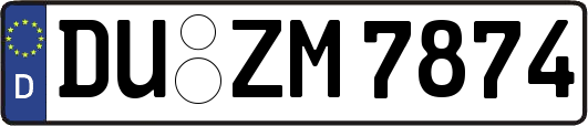 DU-ZM7874