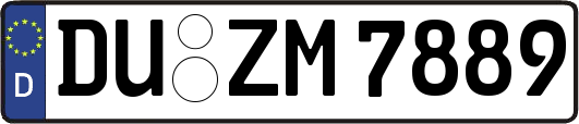 DU-ZM7889