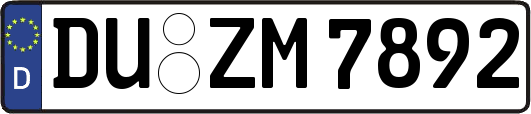 DU-ZM7892