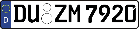 DU-ZM7920