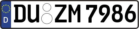 DU-ZM7986
