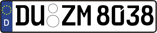 DU-ZM8038