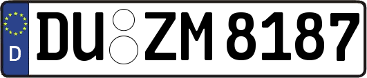 DU-ZM8187