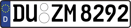 DU-ZM8292