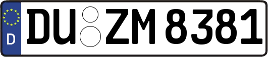 DU-ZM8381
