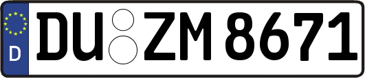 DU-ZM8671