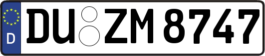 DU-ZM8747