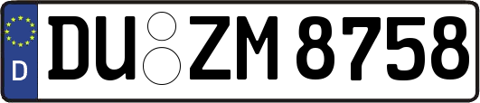 DU-ZM8758