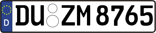 DU-ZM8765