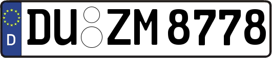 DU-ZM8778
