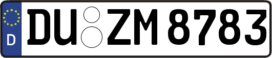 DU-ZM8783