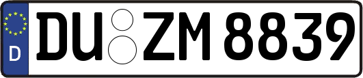 DU-ZM8839