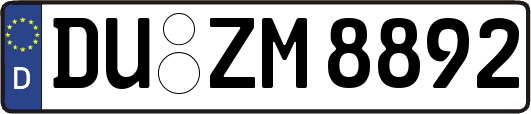 DU-ZM8892