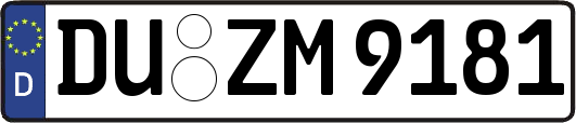 DU-ZM9181