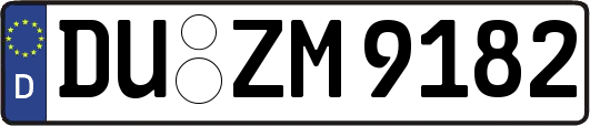 DU-ZM9182
