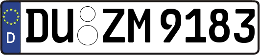 DU-ZM9183