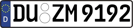 DU-ZM9192