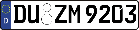 DU-ZM9203